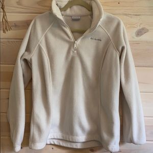 Columbia quarter zip fleece pullover